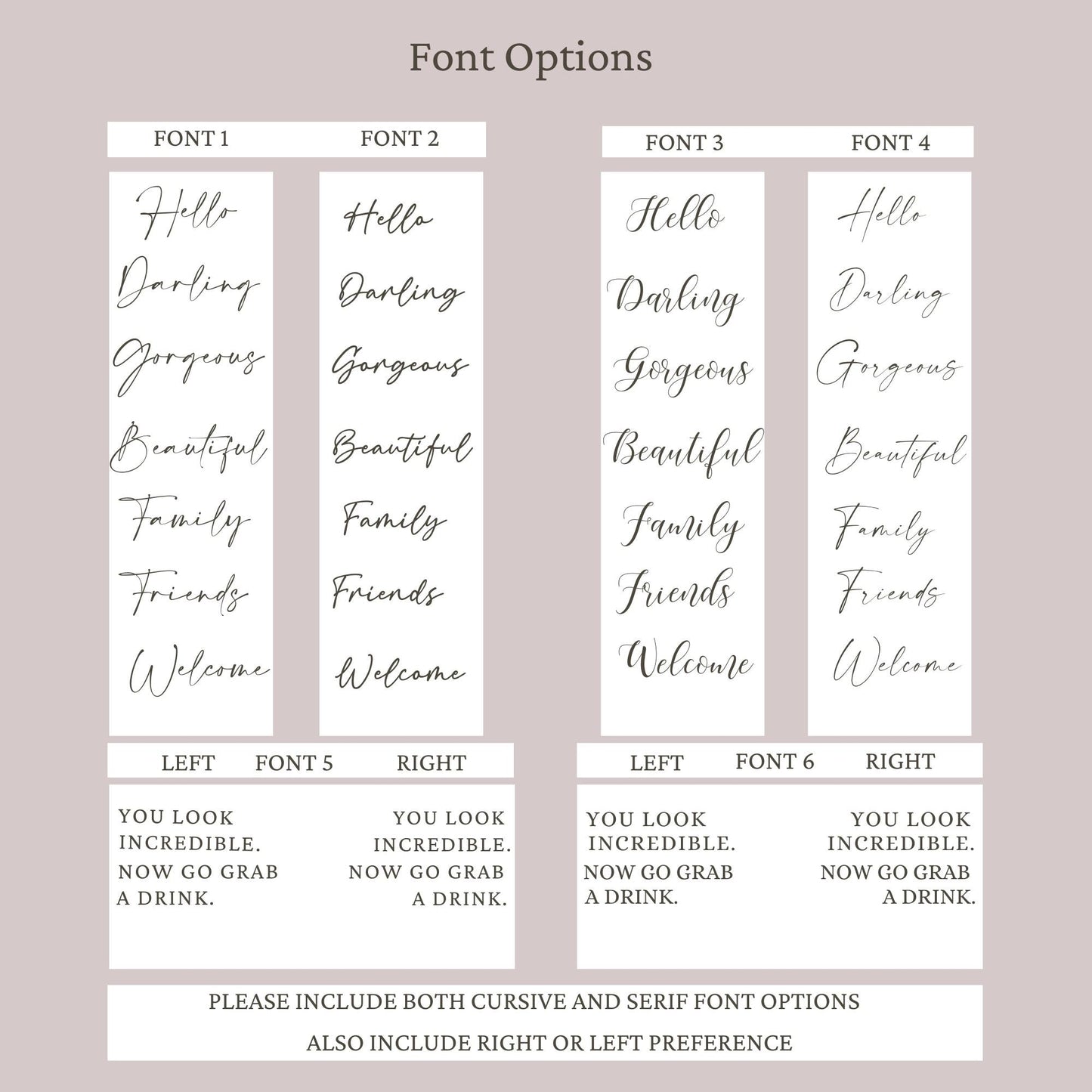Welcome to our Wedding Entry Sign | Custom Selfie Mirror Decals | Wedding Decor | Wedding Removable Vinyl Sticker | | DECALS ONLY