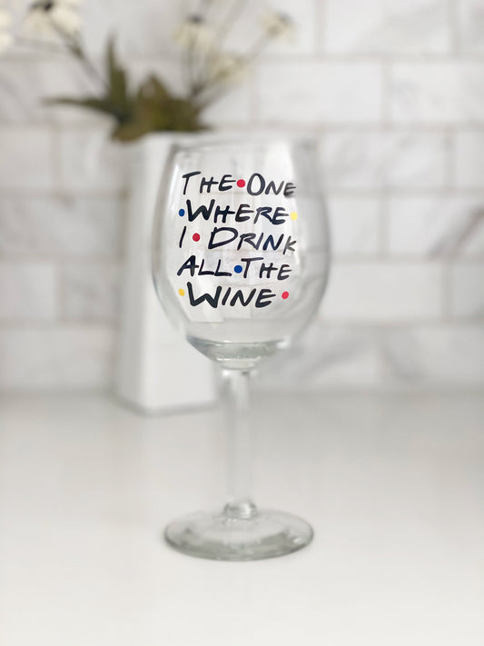 Custom Friends Vinyl DECALS | Friends Themed Special Events | Birthday | Bachelorette | Wedding Showers |Girls Weekend