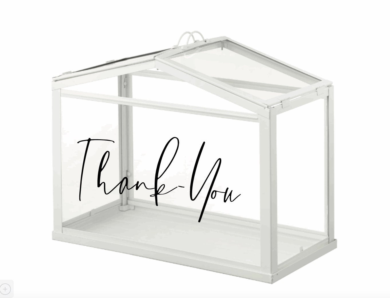 Custom Wedding Card Box Decal | Personalize your Wedding Card Box | Cards and Well Wishes Custom Vinyl Decals/Stickers