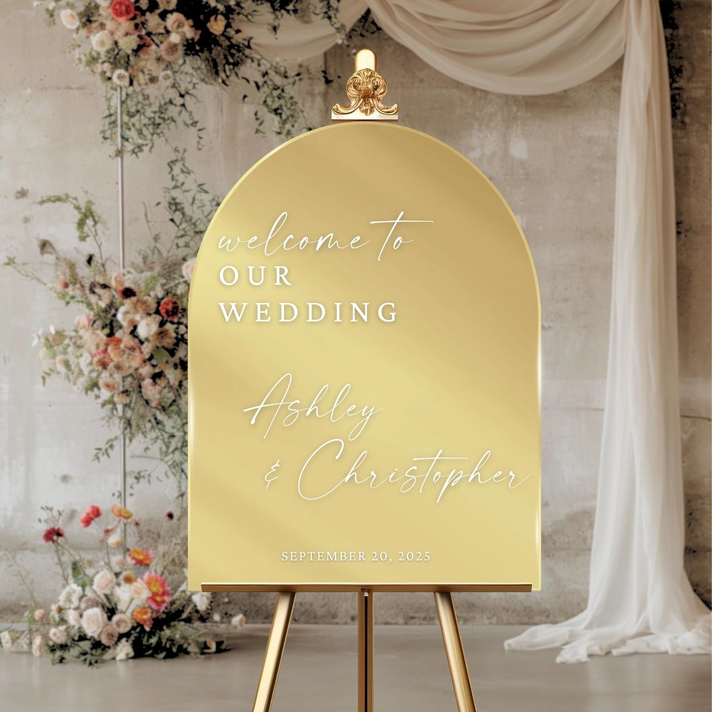 Wedding Mirror Decals | Wedding Decor Vinyl Stickers | Wedding WELCOME Mirror Decor |