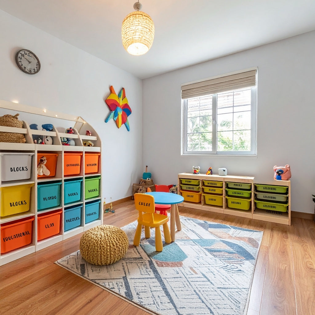 Kitchen Organization Decals | Organize Your Spices | Pantry | Laundry Room |Garage|Playroom|Office