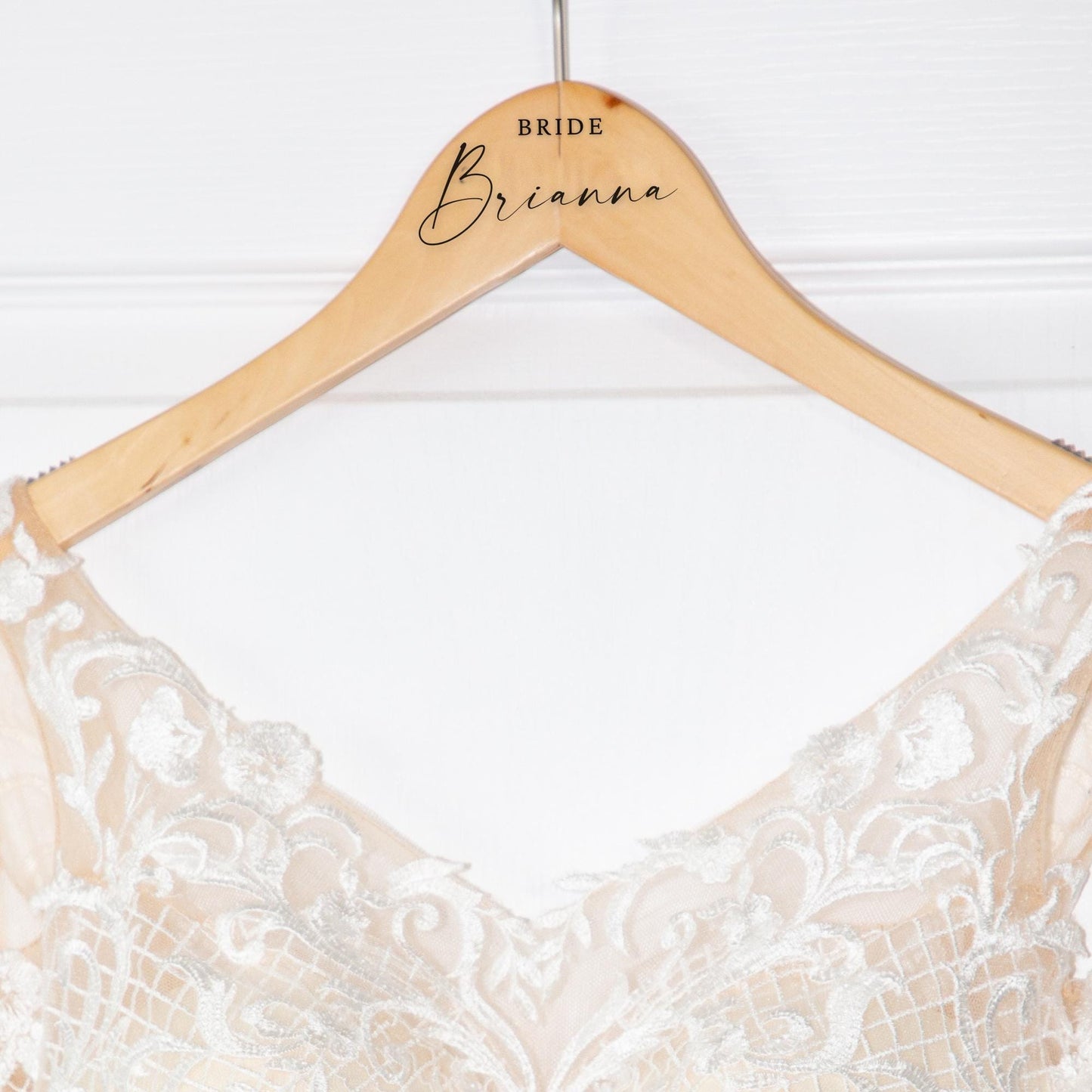 Wedding Hanger Decals | DREAMY ELEGANCE Font Collection | Custom Bridal Party Dress Hanger Gifts | Bridesmaid | Maid of Honor | BAA1971