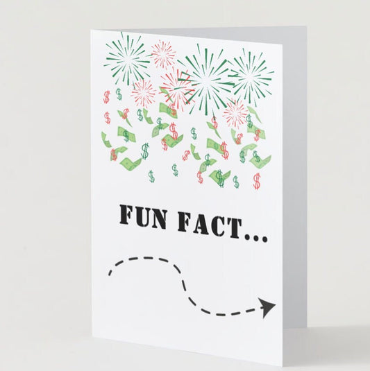 Printable Italian Style Money Card | Digital Greeting Card for Cash Gifts| Italian Boosta"Busta"