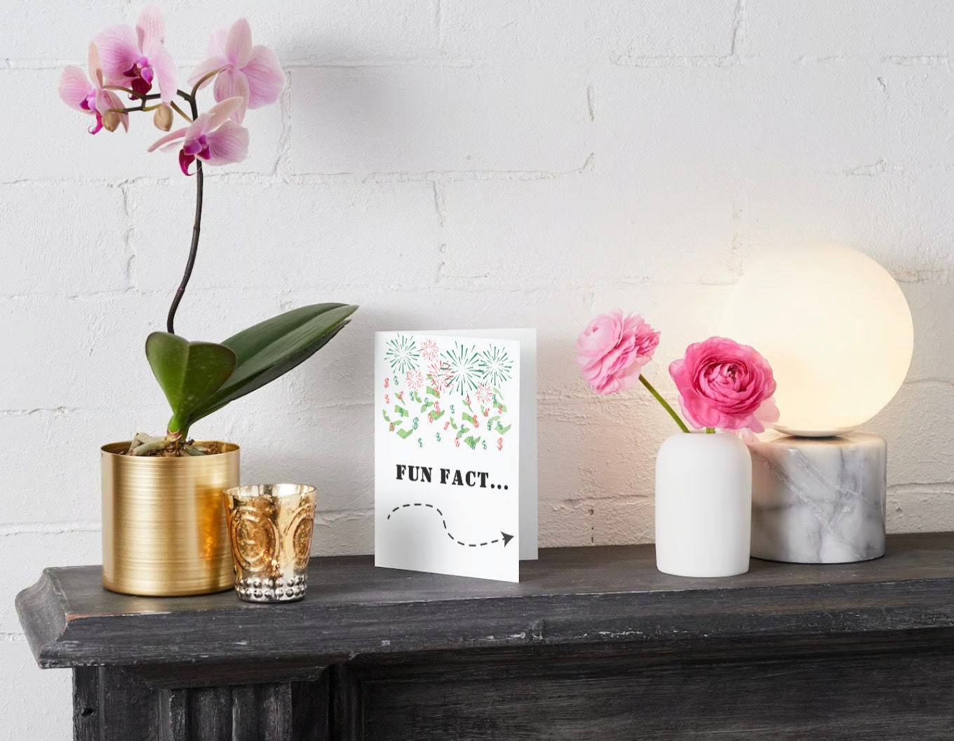 Printable Italian Style Money Card | Digital Greeting Card for Cash Gifts| Italian Boosta"Busta"