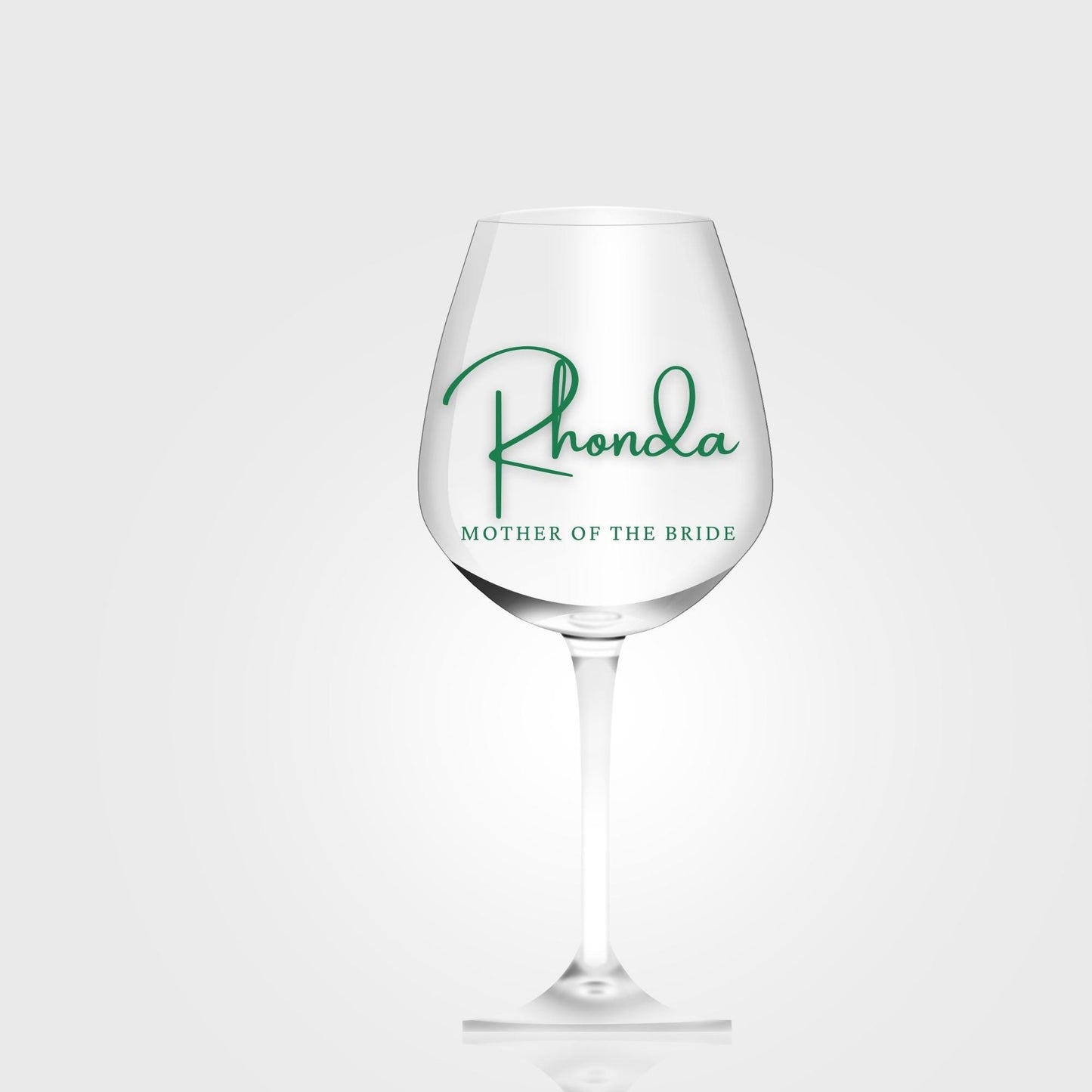 Custom Name Wine Glass Decals: Bachelorette, Wedding, Special Events