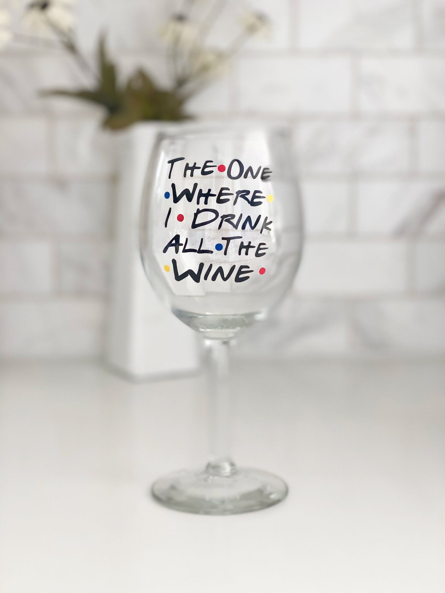 Custom Friends Vinyl DECALS | Friends Themed Special Events | Birthday | Bachelorette | Wedding Showers |Girls Weekend