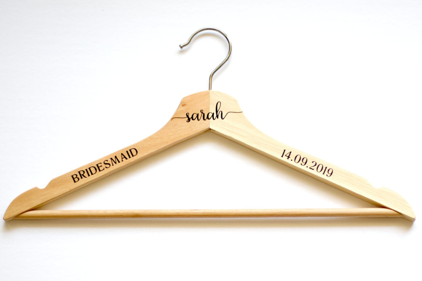 Wedding Dress Hanger DECALS | Name Date and Title | Custom Bridal Party Gift Decals | Bridal Party Proposal Gift |