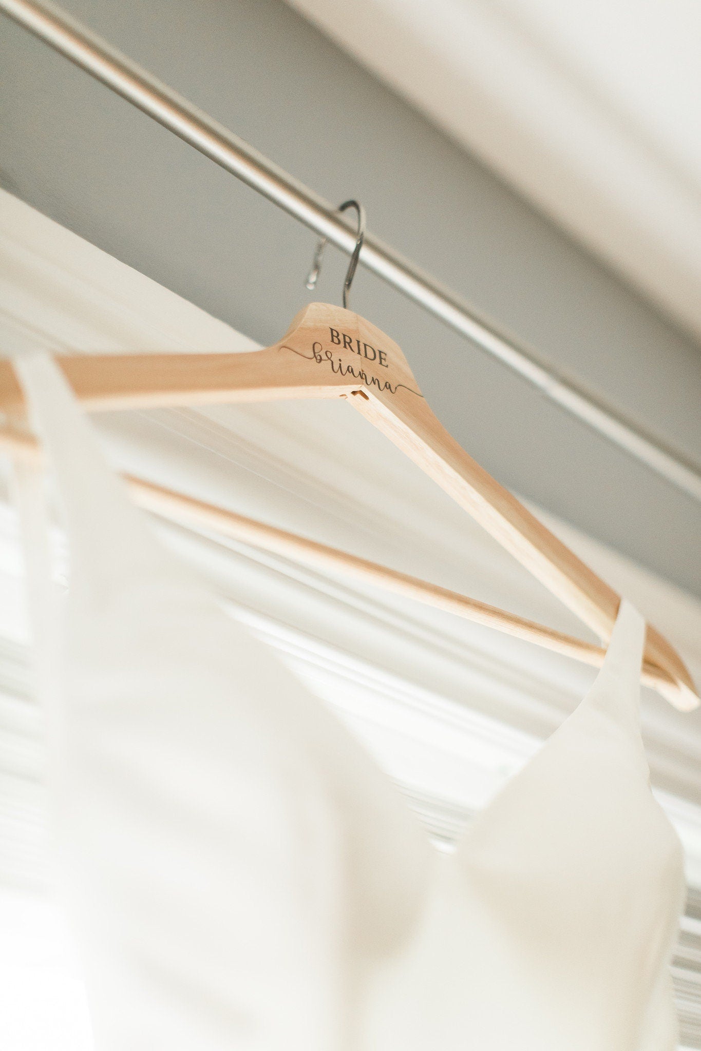 Wedding Dress Hanger DECALS | Name Date and Title | Custom Bridal Party Gift Decals | Bridal Party Proposal Gift |