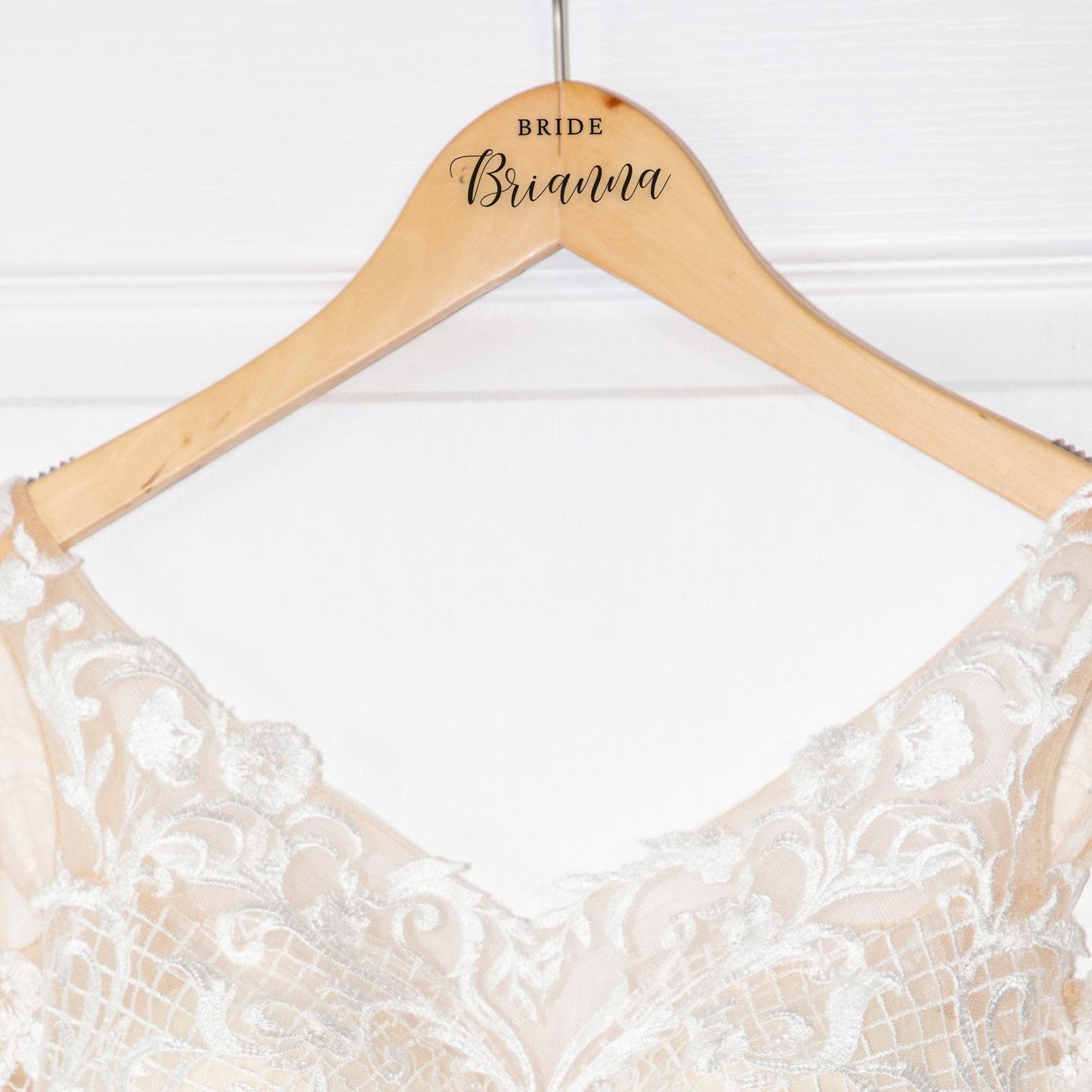 Wedding Hanger Decals | RADIANCE & GRACE Font Collection | Custom Bridal Party Dress Hanger Gifts | Bridesmaid | Maid of Honor | BAA1973