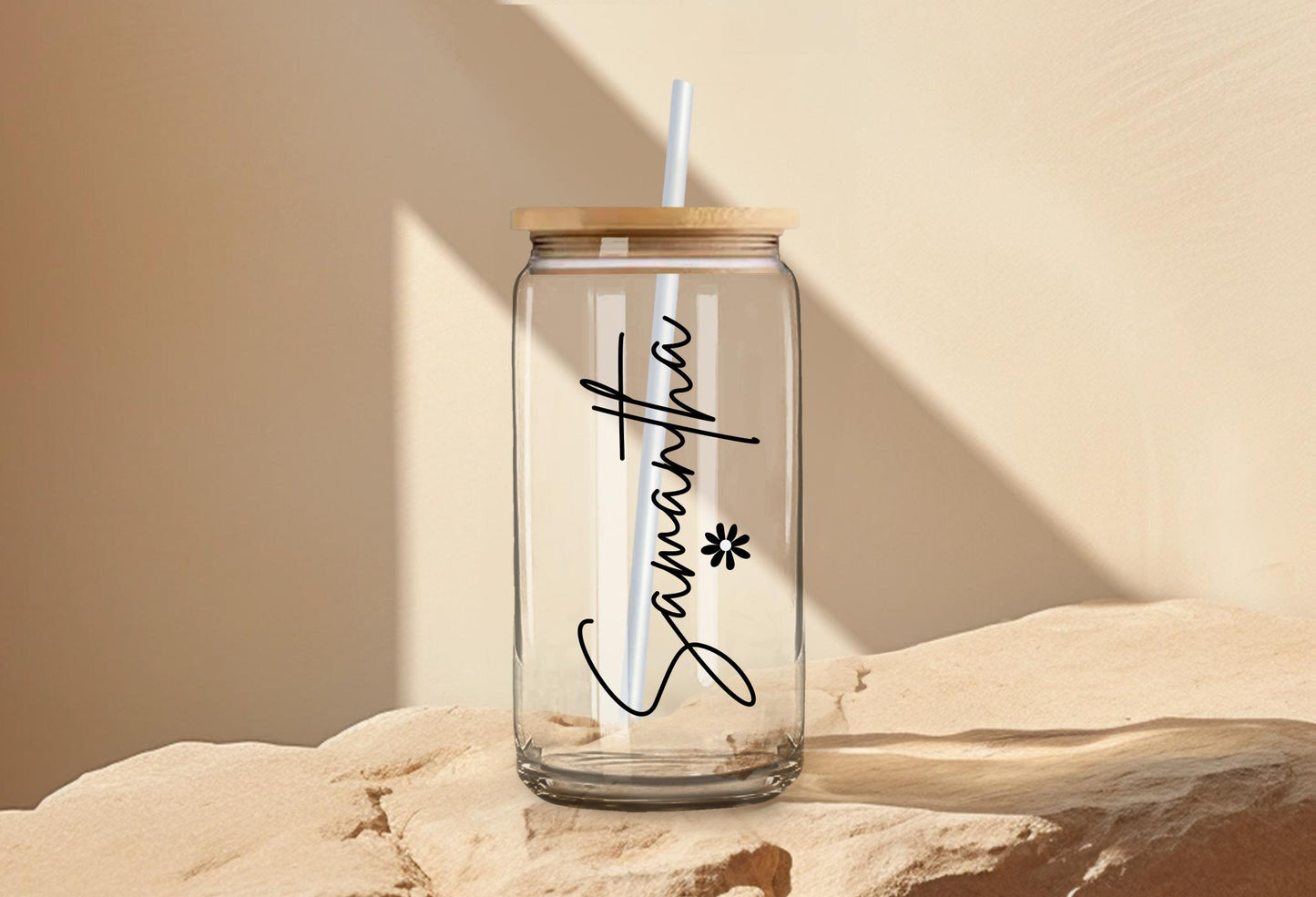 Personalized Iced Coffee Glass Tumbler DECALS | Beer Can Glass Stickers | Bridesmaid Proposal Gift | Custom Bachelorette Vinyl Sticker