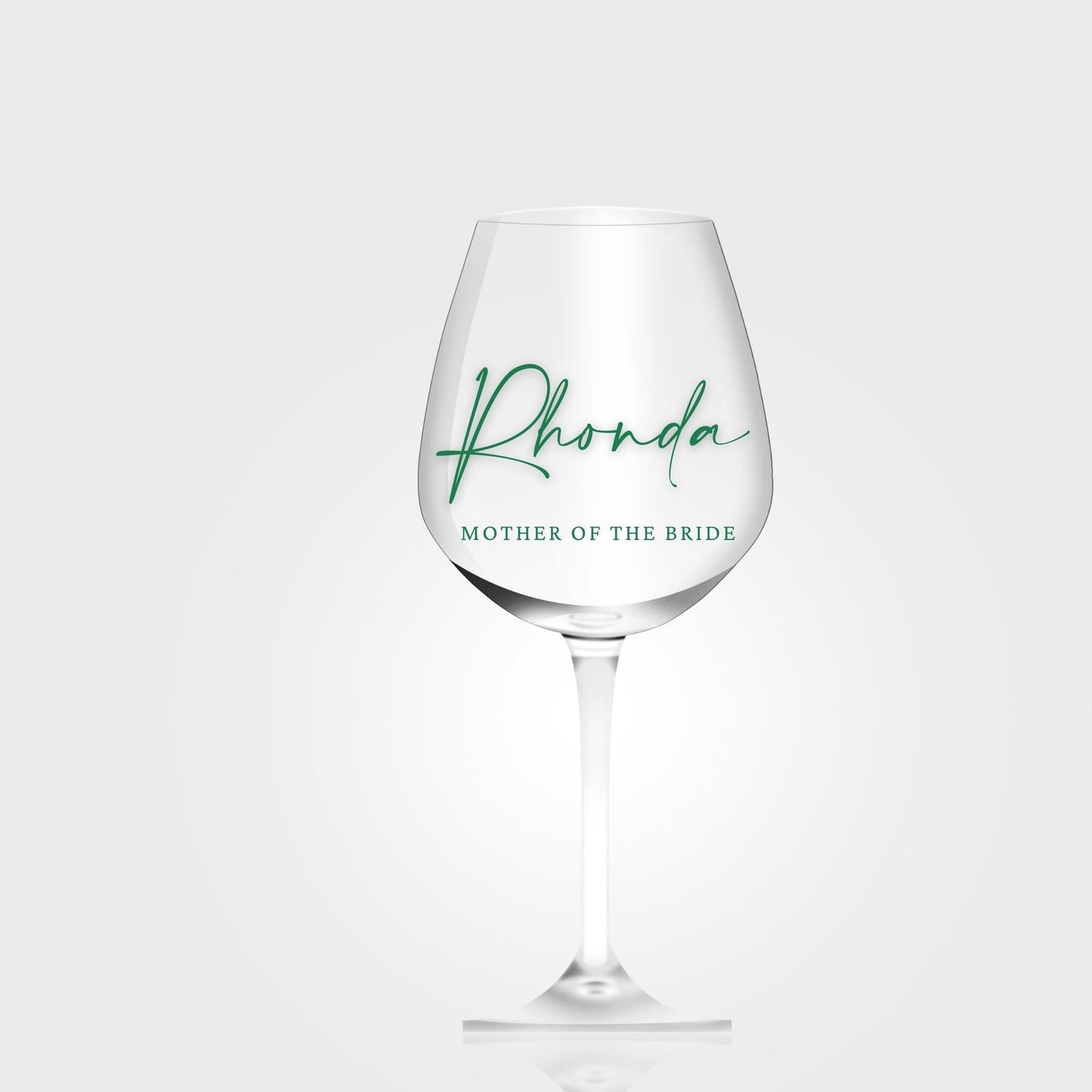 Custom Name Decals | Wine Glass Stemmed or Stemless Vinyl Stickers | Weddings,Bachelorette or Special Events | LUSH AND LUXE | BAA1974
