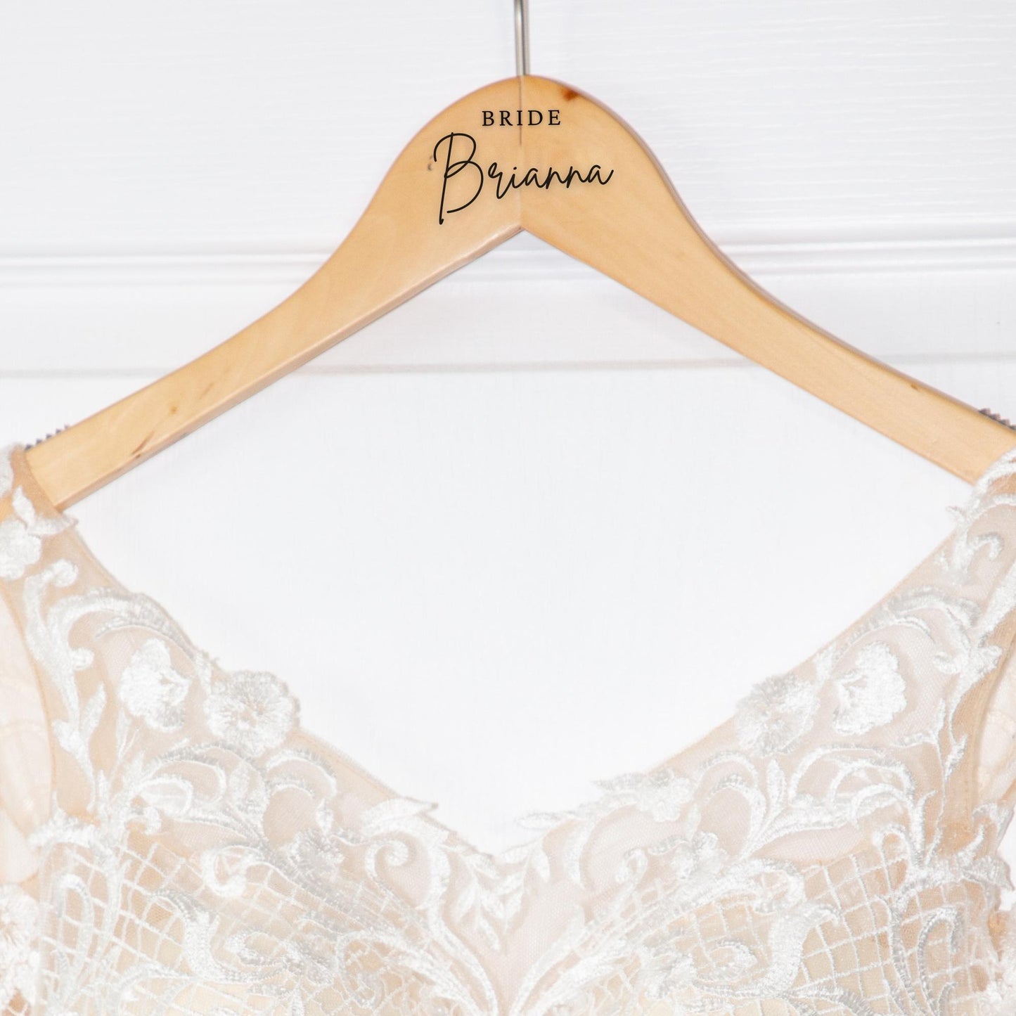 Wedding Hanger Decals | BLOOM & BLUSH Font Collection | Custom Bridal Party Dress Hanger Gifts | Bridesmaid | Maid of Honor | BAA1972