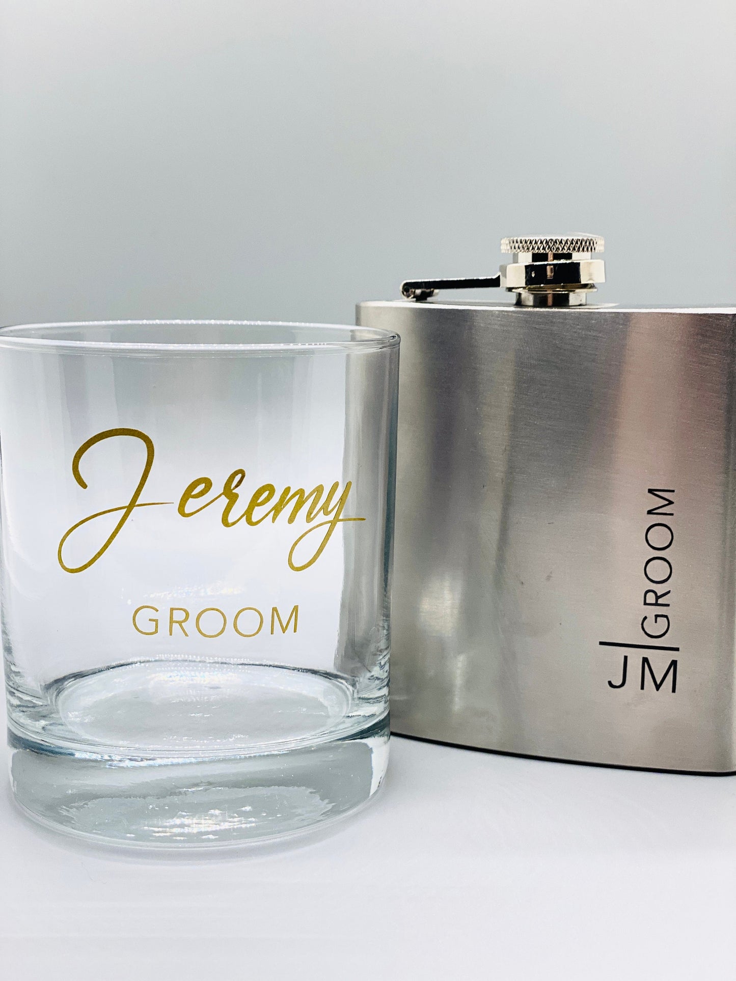 Groomsman Gift | Personalized Flask DECALS |Wedding Gifts |Custom Permanent Stickers | Bridal Party Gifts