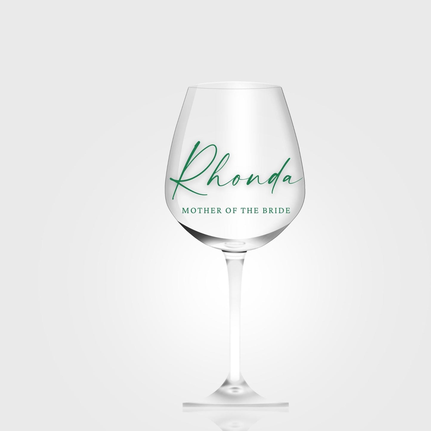 Custom Name Wine Glass Decals: Bachelorette, Wedding, Special Events